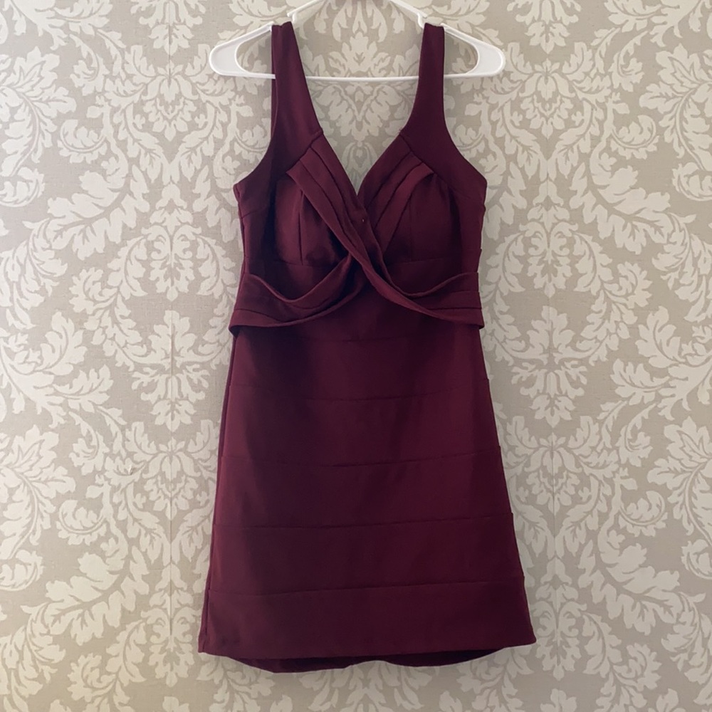 Mini Burgundy dress XL